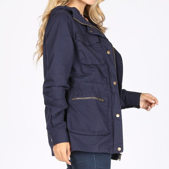 UTILITY HOODIE JACKET (GIANNA) - Picture 3 of 6